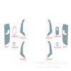 Adecuado para Película Interior Mercedes-Benz Clase A A180, Reparación de Película de Hidrogel TPU Anti-arañazos para Control Central, Modificación de Película de Conjunto Completo para Interior A200