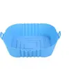 Air Fryer Silicone Assadeira Forno Assadeira Universal Silicone Grau Alimentício Churrasco Prato Bolo Molde Assando Molde