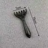 Peine de Masaje de Sándalo Lapis Lázuli Madera Maciza Facial Cabeza Puntos de Acupuntura Engrosado Cabeza de Cuerno Multifuncional Masaje Cuero Cabelludo Cuidado del Cabello