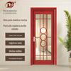 Fornecimento de fábrica quarto log porta de vidro banheiro porta plana porta interna varanda porta do quarto porta profissional produção profissional
