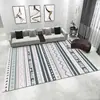 Tapete de veludo cristal dedicado transfronteiriço para Marrocos antiderrapante resistente ao desgaste para uso doméstico sofá mesa de centro manta área grande tapete completo
