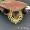 Accesorios de Joyería de Aleación DIY Estilo Antiguo Material de Pasador de Metal Colgante para Oreja Adornos para la Frente Accesorios para Pendientes