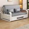 Sofá-Cama Dupla Dobrável Modelo Novo 2026 Cama de Solteiro para Apartamentos Pequenos Varanda Sala de Estar Sofá-Cama Dobrável Multifuncional
