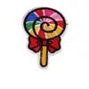 Patches de Tecido Bordados, Insígnias Bordadas por Computador, Patches de Tecido Bordados Premium, Cola, Pipoca, Doce, Patches para Roupa, Apliques