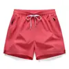 Shorts Esportivos de Verão 2026 com Bolso e Zíper Masculino de Três Quartos Finos para Corrida Fitness Atletismo Secagem Rápida Shorts de Treinamento