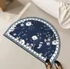 Felpudo retro baño puerta de baño absorbente secado rápido lodo de diatomeas alfombrilla suave baño inodoro alfombrilla antideslizante