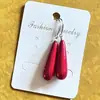 Pendientes de Perla con Forma de Gota de Agua de Moda Gancho de Oreja de Plata S925 Pendientes de Perla de Imitación de Concha Pendientes Largos de Gama Alta para Mujeres Aspecto Adelgazante Nuevo Estilo