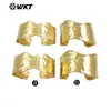 Wt-B701 Nuevo Más Vendido Latón Diseño de Onda Grande Latón Pulsera Abierta Se Puede Usar como Brazalete Joyería de Cobre