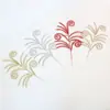 Folhas de Natal, Folha de Ouro, Folhas Persas, Acessórios de Flores de Natal, Folhas de Oliveira, Flores Plásticas, Flores de Natal, Galhos de Natal