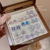 Pendientes de Moda de Aguja de Plata 925 con Cubos de Perla de Venta Caliente Pendientes Dulces de Nicho de Gama Alta Pendientes de Diseño Exquisito