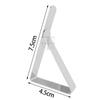 Clip de Mantel de Acero Inoxidable Clip de Mantel Triangular para el Hogar Productos para Acampar al Aire Libre Mesa de Comedor para Fiesta Clip de Fijación Antideslizante