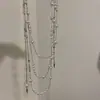 El Pináculo del Lujo ~ Cadena de Perlas Multicapa Súper Hada para Clavícula, Collar Popular de Lujo Accesible