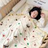 Manta Toalla de Clase A para Bebés y Niños, Manta Cubre Sofá de Algodón Tejido, Manta para Siesta, Manta Especial para Aire Acondicionado para Estudiantes de Primaria, para Usar en la Cama