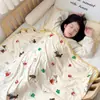 Manta Toalla de Clase A para Bebés y Niños, Manta de Punto de Algodón para Sofá, Manta de Siesta, Manta para Aire Acondicionado para Estudiantes de Primaria, Manta de Cama