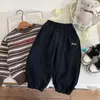 Pantalones Casuales Kino de Forro Polar de Invierno Ropa Infantil Huzhou Zhili Estilo Coreano para Niños Pantalones Deportivos Engrosados Versátiles Pantalones Cálidos para Niños