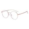 M2363 Armazón Redondo Retro Armazón para Ojos Se Puede Equipar con Miopía Libro Rojo Celebridad en Línea En Vivo Armazón para Lentes Ópticos Ojo Simple