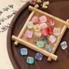 Cuentas Sueltas de Cristal de Colores con Agujero Recto Despertando León DIY Hechas a Mano Pulsera Collar Estilo Nacional Accesorios con Cuentas