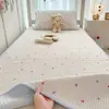 2026 Novo Modelo Roupa de Cama para Dormitório Estudantil Algodão Puro Lã de Bebê, Um Lado Algodão Um Lado Lã, Colcha Acolchoada Espessa Conjunto de Três Peças