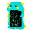 Placa de escrita LCD colorida de gato de desenho animado de 10 polegadas, placa de desenho para grafite de proteção ocular infantil, placa de escrita de energia luminosa eletrônica LCD