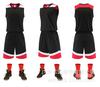 Traje de Uniforme de Baloncesto para Hombre, Uniforme de Equipo Estampado, Uniforme de Estudiante para Juego de Verano, Entrenamiento Deportivo, Número Estampado, Chaleco para Niños, Uniforme de Baloncesto