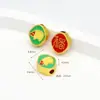 Acessórios de ouro francês antigo, contas de óleo do zodíaco azul queimado, pulseira faça você mesmo, corda, pulseira torcida, acessórios de colar