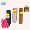 Fabricante de Tubos de Papel de Shenzhen Suministra Tubos de Papel para Bálsamo Labial Tipo Push de Color Sólido de 0.3oz en Stock y Tubos de Papel para Desodorante de 7g