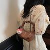 Bolso de Mano Plegado Transfronterizo Bolso de Cadena de Moda para Mujer 2025 Otoño e Invierno Nuevo Bolso de Hombro Sencillo Bolso Cruzado Elegante