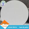 Pedra de Quartzo Orgânico Artificial Branca Sem Silicone Laje Grande Decoração de Casa Mesa de Jantar Bancada de Ilha de Cozinha Pedra de Piso Escada