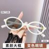 Gafas Graduadas Fotocromáticas con Protección contra Luz Azul, Montura Pequeña de Moda, Monturas Elegantes Estilo Nerd, Gafas Graduadas de Alta Gama