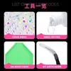 Yingmeng Cristal Diamante Suelto Ss4 Brillante Rhinestone de Fondo Plano Caja de Accesorios Hechos a Mano