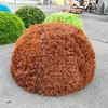 Decoración de Tapa de Alcantarilla de Planta Verde para Exteriores Bola de Planta Verde Planta Verde Simulada Bola de Hierba de Pino y Ciprés Bola de Hierba de Milán