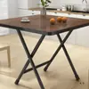 Mesa de Comedor Mesa Plegable Departamento Pequeño Mesa de Comedor Económica Mesa Pequeña Mesa de Estudio Sencilla Dormitorio Cocina Habitación de Alquiler Portátil
