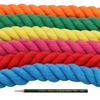 Cuerda de algodón de color de 20 mm roja 2 cm 2 cm de grosor cuerda tejida para nudo chino cuerda para tejer nudo de esvástica cuerda roja gruesa