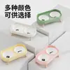 Cuenco doble de cerámica para gatos, cuenco para mascotas anti-derrames, cuenco integrado para agua y comida, cuenco de acero inoxidable para perros, cuenco de agua y comida para gatos y perros con protección para el cuello