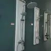 Tablero de Exhibición para Ducha, Estante de Exhibición, Tablero Colgador para Regadera de Ducha, Estante de Ferretería para Toallas de Baño, Trípode para Transmisión en Vivo, Grifo de Esquina para Inodoro