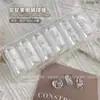 Papel de Transferencia para Uñas Bella Mismo Estilo Encaje Blanco y Negro Cielo Estrellado Pegatina Calcomanía Estilo Ins Set de Larga Duración Venta al por Mayor
