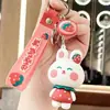 Figuritas de llavero de goma blanda de anime de dibujos animados, colgantes para mochila, accesorios para bolsos, pequeños adornos, al por mayor en stock para tiendas