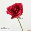 Accesorios de cabeza de flor de rosa realistas de alta gama con aspecto mojado DIY para decorar ramos, fotografía de hogar, arreglos de boda y ramos de mano