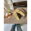 Encuentro de Primera Temporada Sandalias de Tira Fina con Punta Cuadrada y Tacón Bajo Chanclas Sandalias de Deslizamiento Retro Francés