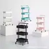 Estante de Almacenamiento con Carrito Fabricante Suministra Directamente Estantes de Almacenamiento Móviles de Múltiples Niveles en Múltiples Colores, Simple y Moderno