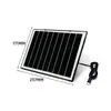 Painel Fotovoltaico Solar 7W Silício Monocristalino Bc Painel Solar de Carregamento de Potência Total Painel Solar Fabricante 5V