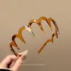 Diadema Ondulada con Dientes, Nuevo Modelo 2026, Alta Presión en la Corona Resistente, Accesorio para el Cabello Antideslizante, Diadema Pinza para Lavado de Cara