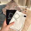 En stock nuevo lindo oso personalizado sin costuras seda de hielo ropa interior de mujer simple estudiante cintura de algodón transpirable calzones