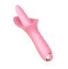 Masajeador de Lengua Vibratorio de Silicona para Pezones y Clítoris, Masturbador Eléctrico de Lengua Femenino, Silencioso y Oscilante