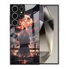 Adequado para Capa de Celular Samsung A90 S25Ultra Anime S23 Capa de Vidro A90 Naruto S24 Capa Protetora A70A54
