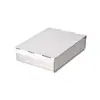 Caja de almacenamiento para debajo del escritorio para oficina y dormitorio, cajón de papelería oculto, estante de almacenamiento oculto debajo del escritorio