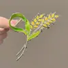 Pinza de Oreja de Trigo de Alta Gama, Elegante y Elegante, Pinza para el Cabello para la Parte Trasera de la Cabeza, Accesorio para el Cabello, Pinza de Tiburón Grande, Nuevo Estilo 2023