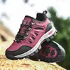 Zapatos de Montañismo para Hombre y Mujer para Exteriores de Caña Baja Parte Superior de Cuero Talla Grande Senderismo Cross-country Zapatos Deportivos Zapatos Casuales de Moda para Parejas