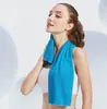Toalla deportiva refrescante, paño helado, toalla para el sudor en deportes al aire libre, toalla de hielo a prueba de calor y refrescante