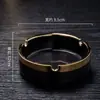 Cenicero de cerámica de alta calidad con estilo de celebridad de Internet, decoración de escritorio de oficina con gatito oso caliente, luz de lujo para el hogar